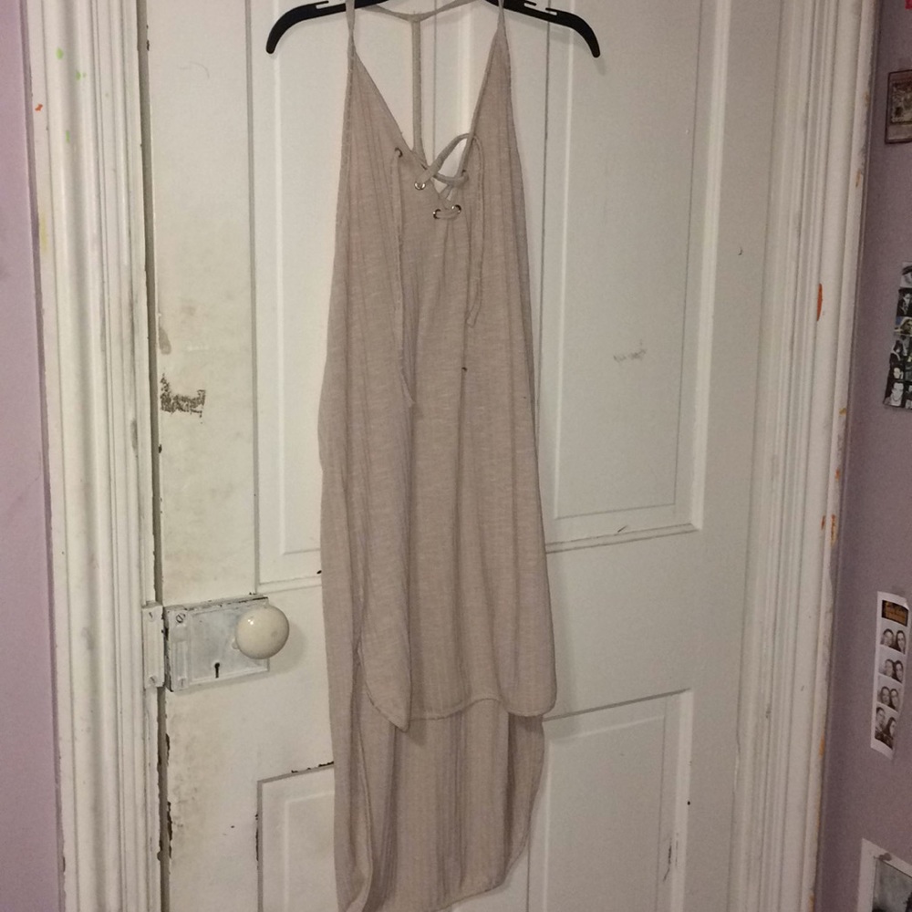Sweater dress in a large